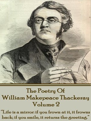 cover image of The Poetry of William Makepeace Thackeray, Volume 2